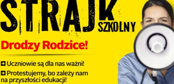 Informacja MEN dla rodziców w związku ze strajkiem nauczycieli