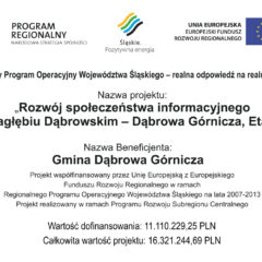 Rozwój społeczeństwa informacyjnego w Zagłębiu Dąbrowskim