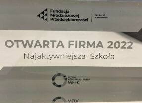 Nasze CKZiU wśród 30 najlepszych placówek w Polsce w programie “Otwarta Firma”