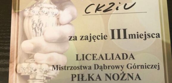 III miejsce w piłce nożnej