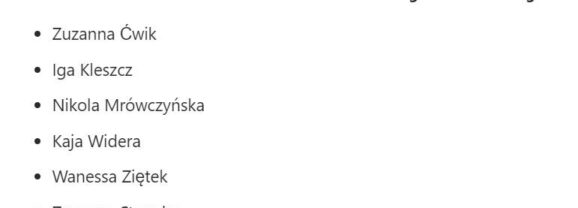 Stypendyści Prezydenta Miasta Dąbrowa Górnicza