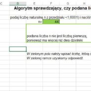 Algorytmy w arkuszu kalkulacyjnym