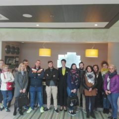 Hotelarze i turyści zwiedzali hotel Holiday Inn