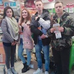 Zbiórka żywności dla potrzebujących
