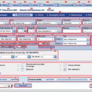 Globalne systemy rezerwacyjne – ćwiczenia