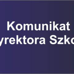 UWAGA WAŻNE TERMINY