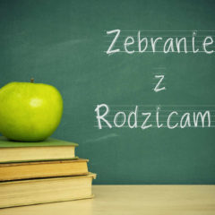 Zebrania rodziców uczniów klas pierwszych