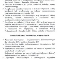 Zapomogi z budżetu ZNP