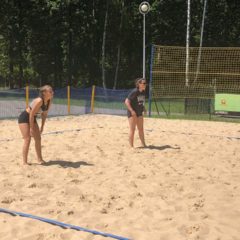 I jeszcze kilka zdjęć z dzisiejszych zawodów rejonowych w piłce plażowej dziewcząt