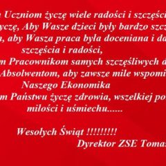 Życzenia świąteczne
