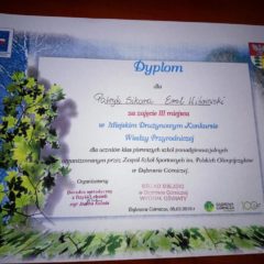 Sukces naszych uczniów