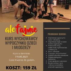 Kurs wychowawcy dzieci i młodzieży
