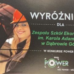 Wyróżnienie w konkursie ogólnopolskim
