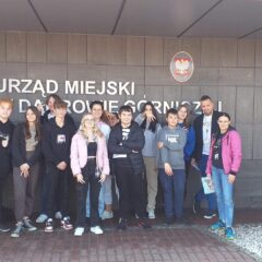 Zwiedzanie schronu w Urzędzie Miejskim w Dąbrowie Górniczej