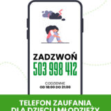 Telefon zaufania dla dzieci i młodzieży z Dąbrowy Górniczej