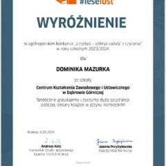 Brawo Dominik !!